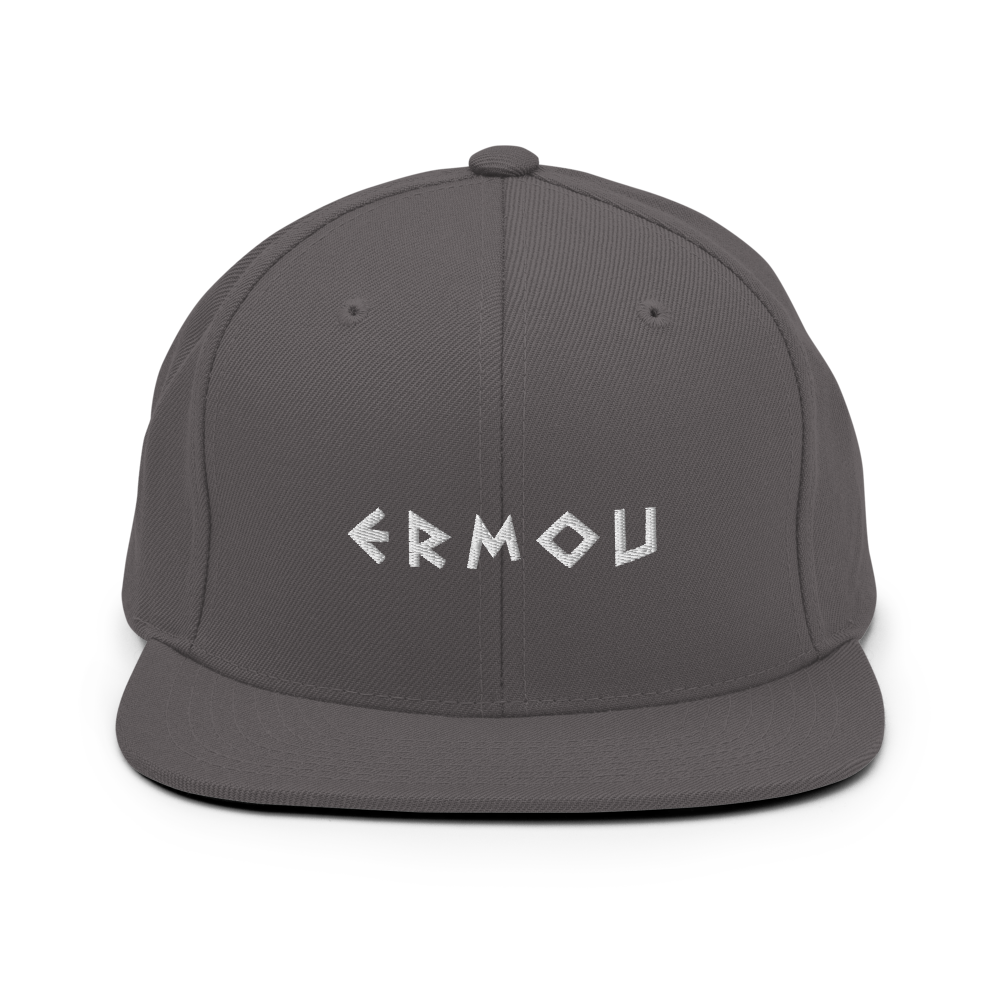 ERMOU Classic Logo Snapback Hat