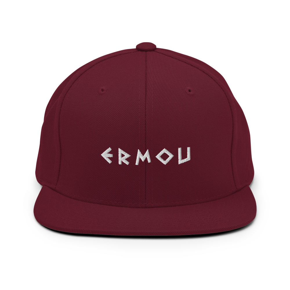 ERMOU Classic Logo Snapback Hat