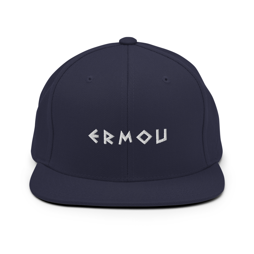 ERMOU Classic Logo Snapback Hat