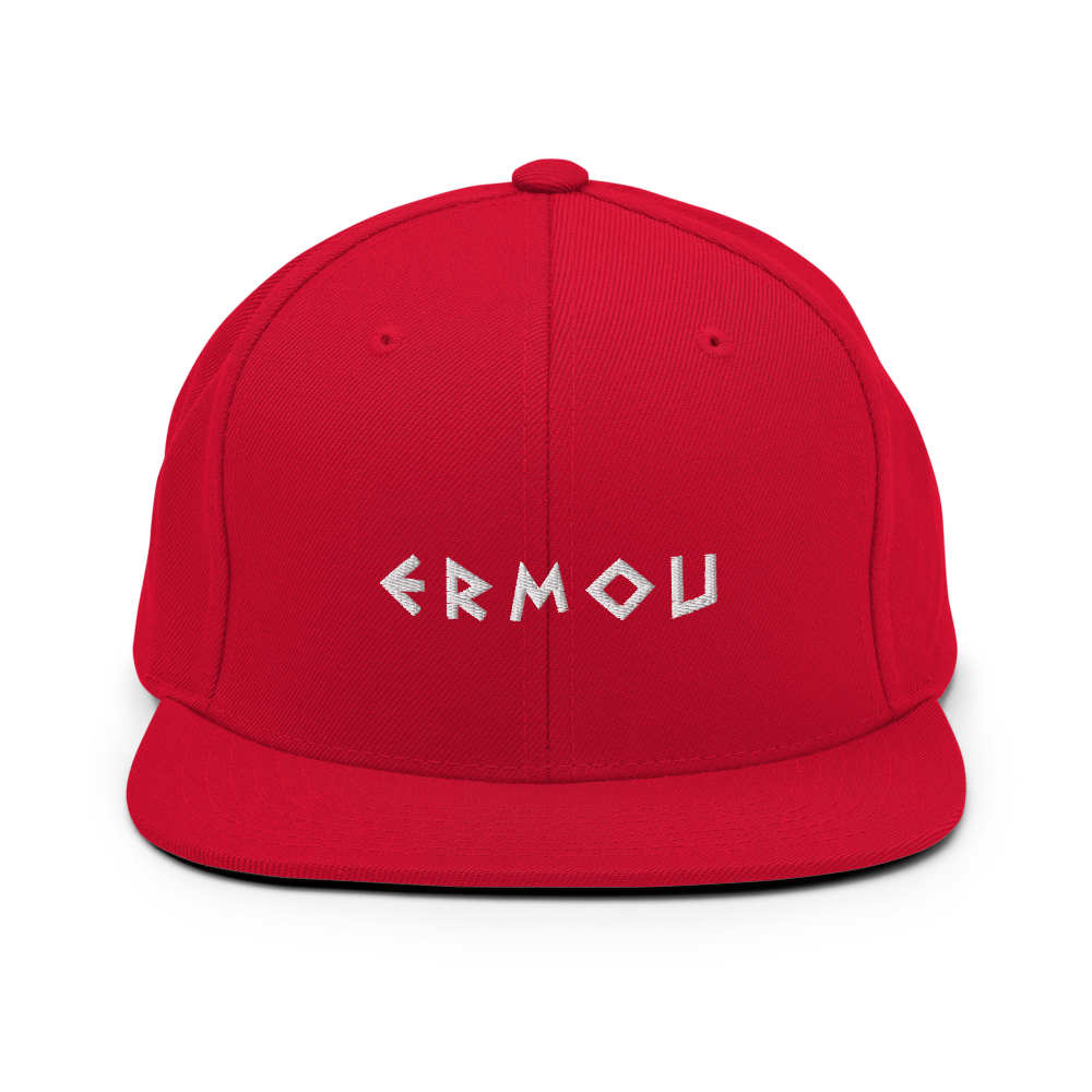 ERMOU Classic Logo Snapback Hat