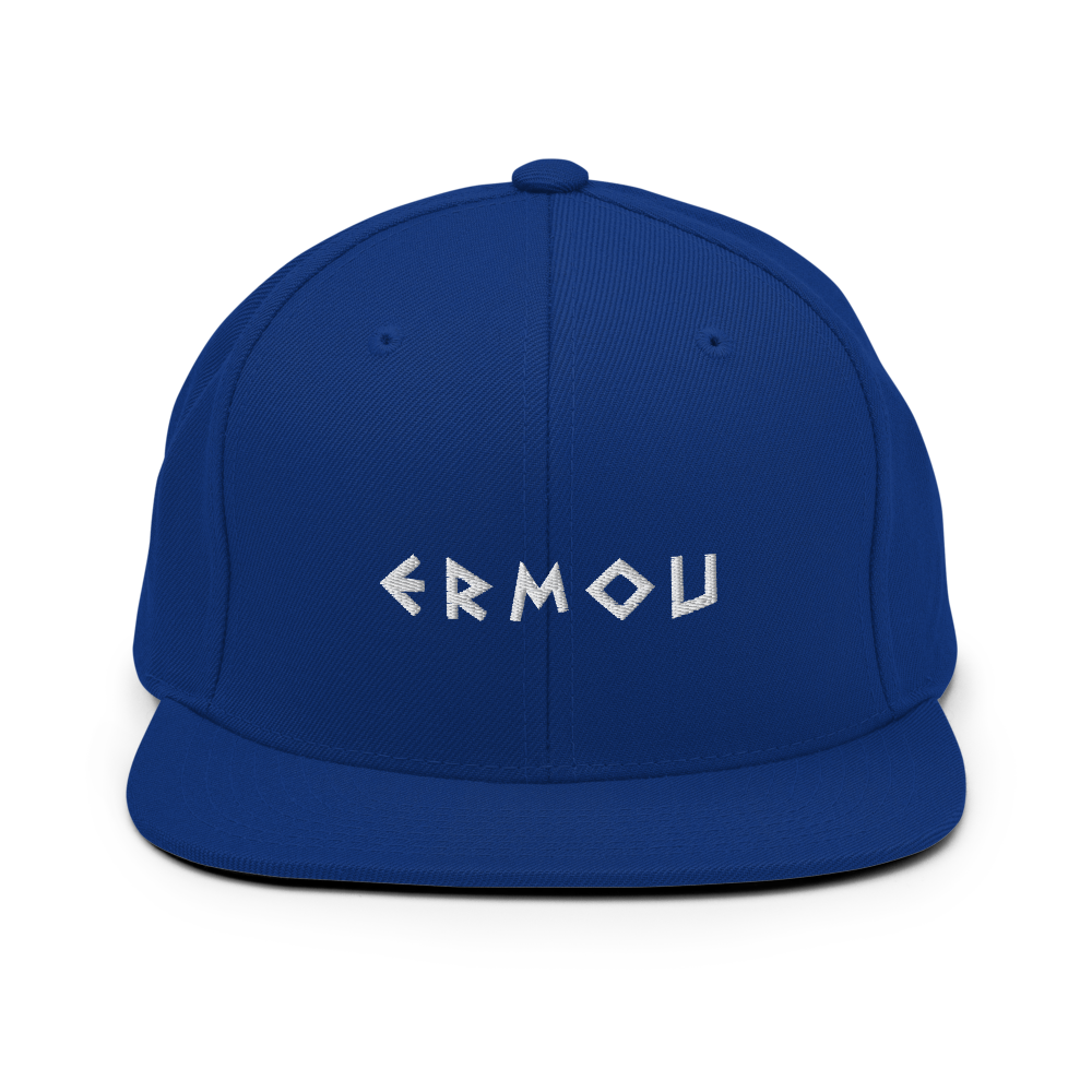 ERMOU Classic Logo Snapback Hat