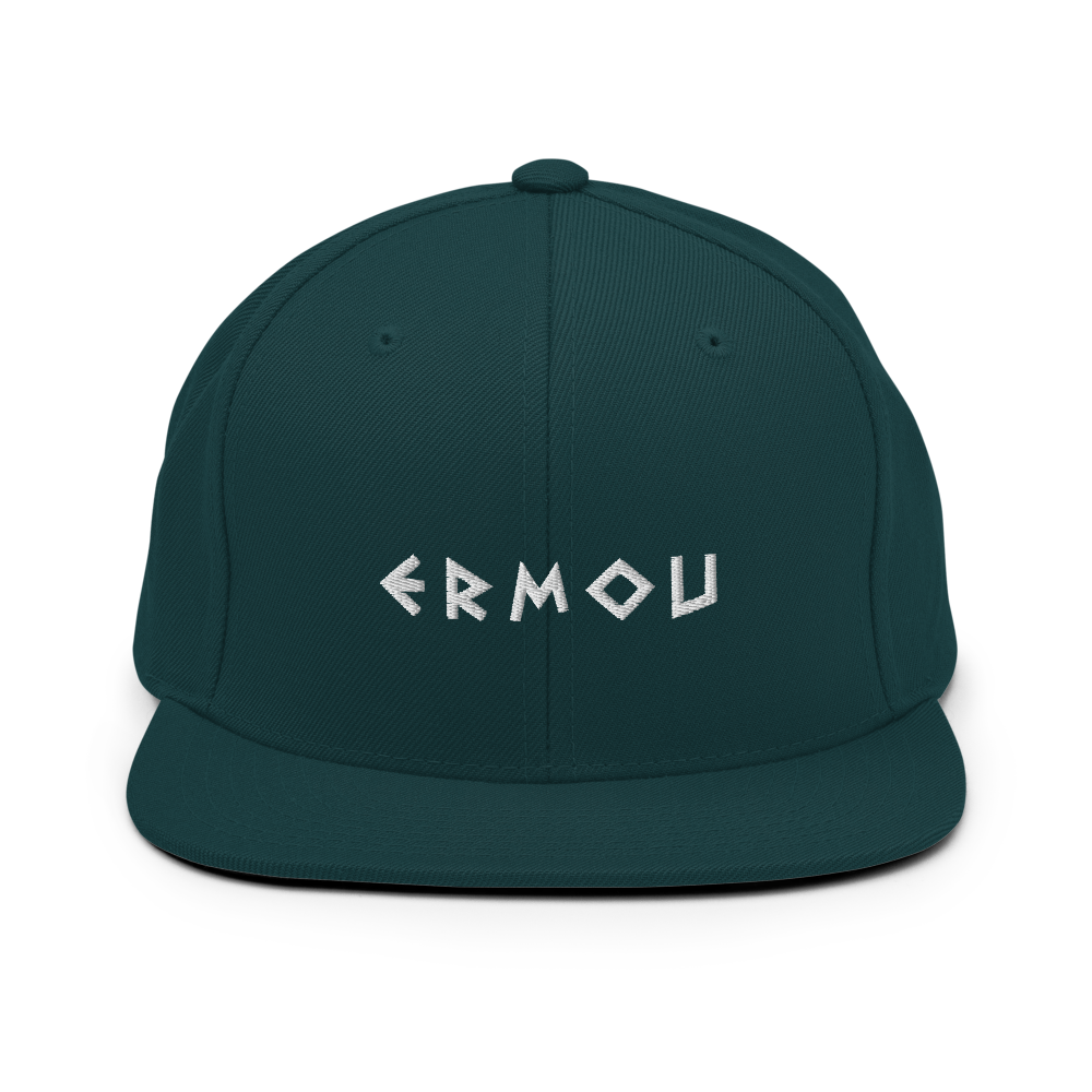 ERMOU Classic Logo Snapback Hat