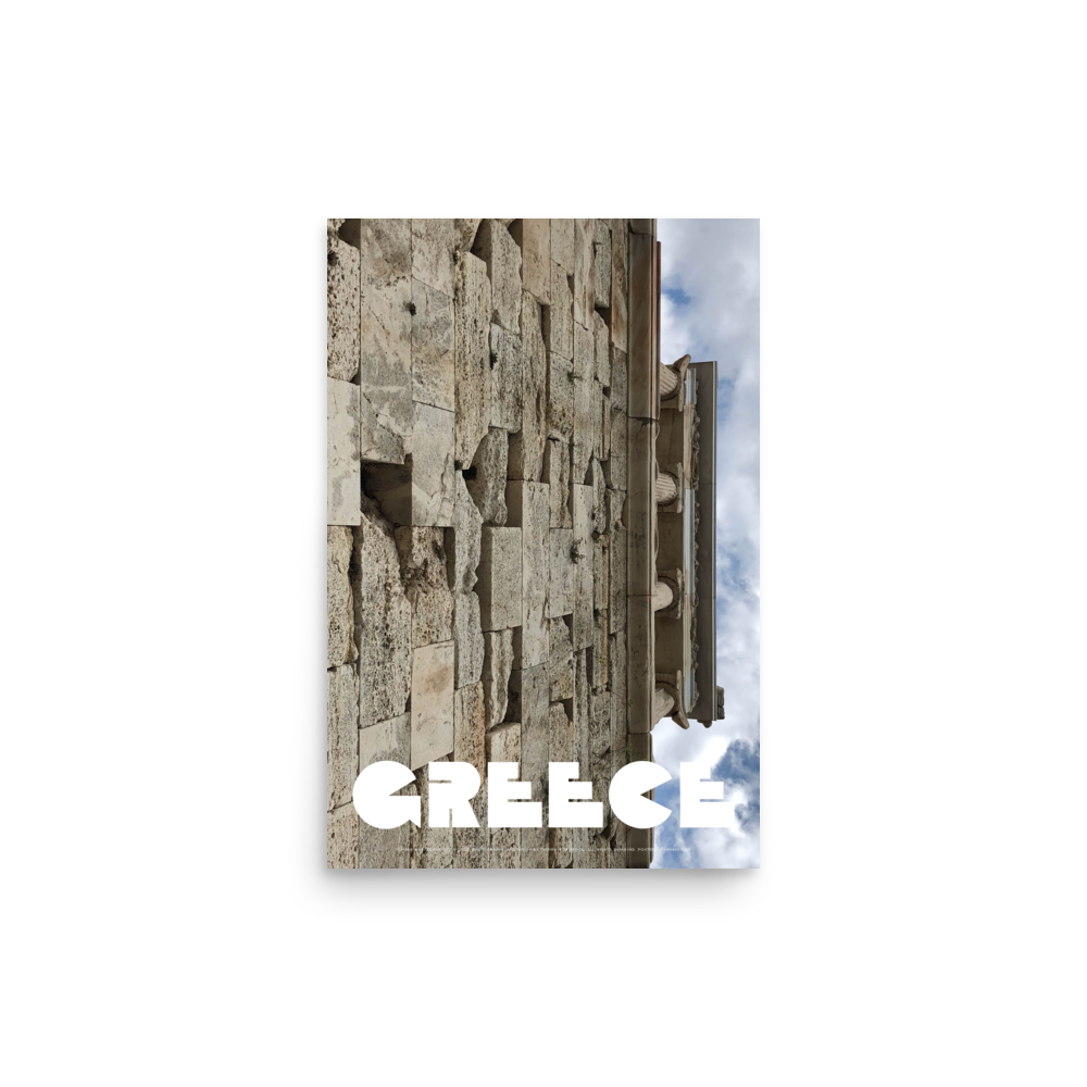 GREECE Retro Poster (Nº004)