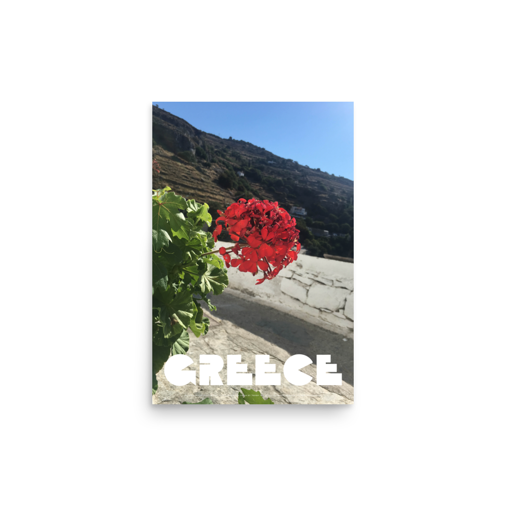 GREECE Retro Poster (Nº010)