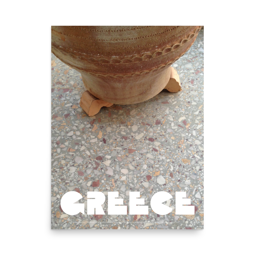 GREECE Retro Poster (Nº002)