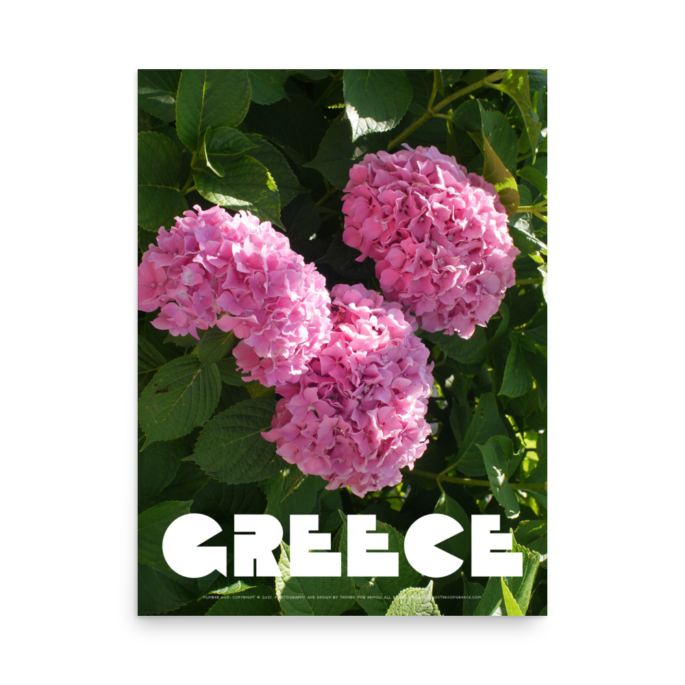 GREECE Retro Poster (Nº005)