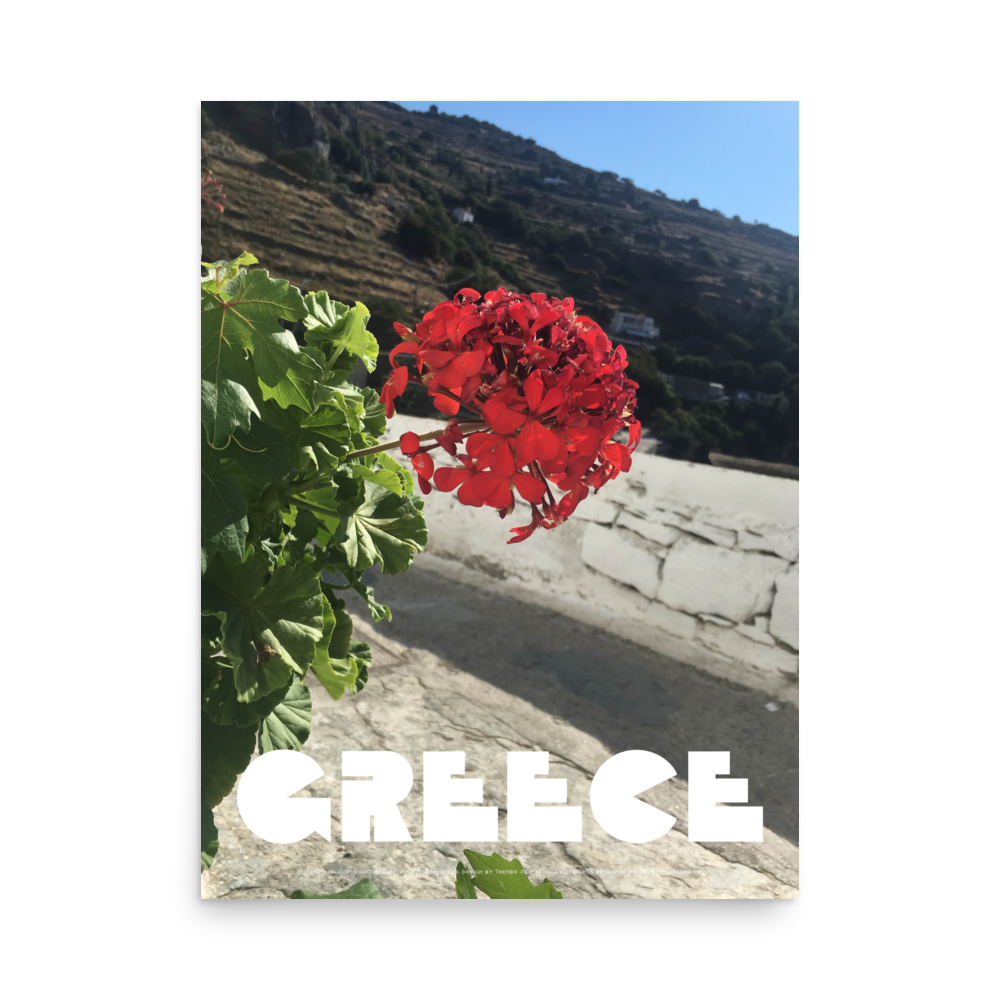 GREECE Retro Poster (Nº010)