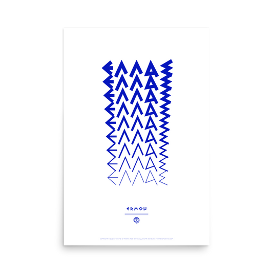 ELLAS Poster (Blue/White)