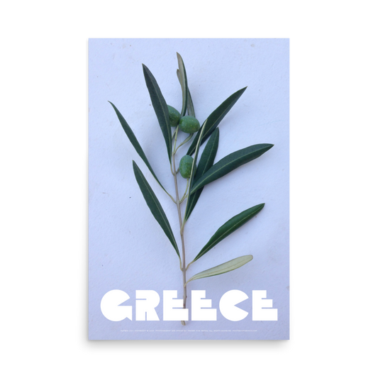 GREECE Retro Poster (Nº001)