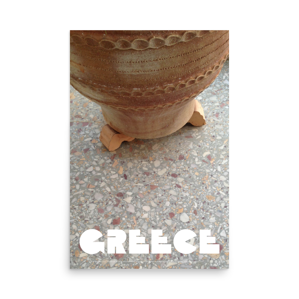GREECE Retro Poster (Nº002)