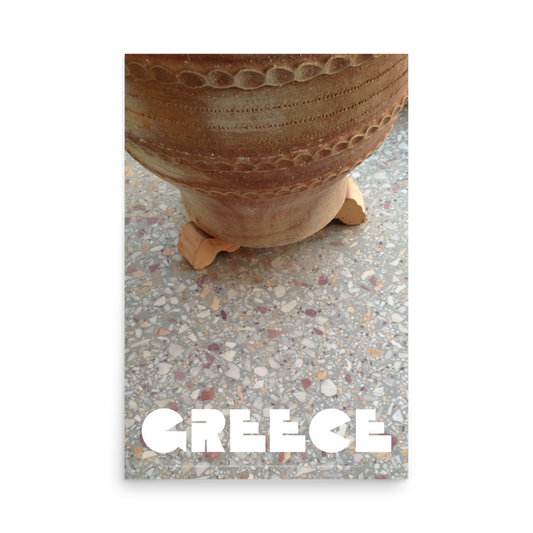 GREECE Retro Poster (Nº002)