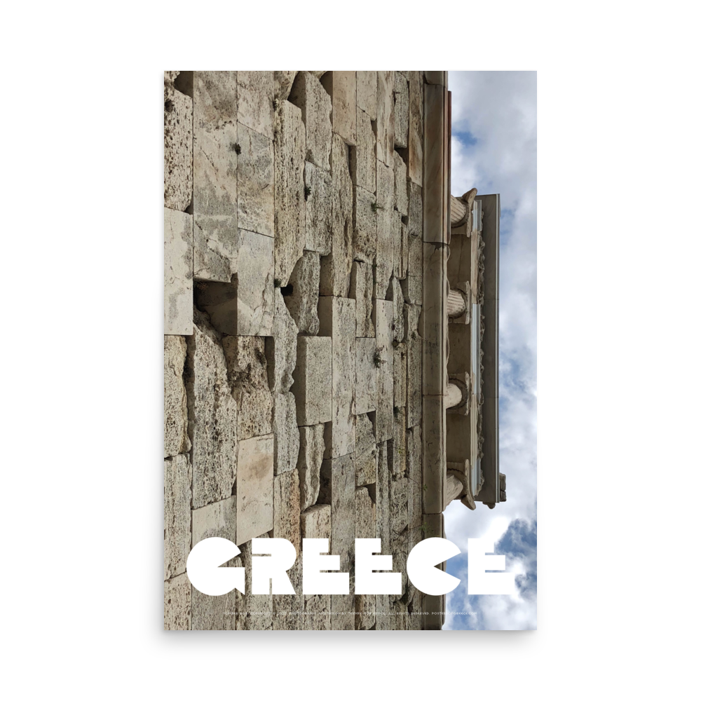 GREECE Retro Poster (Nº004)