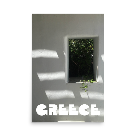GREECE Retro Poster (Nº008)