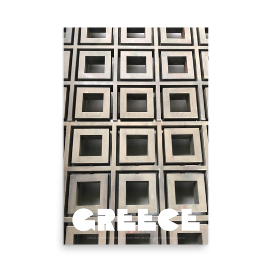 GREECE Retro Poster (Nº009)