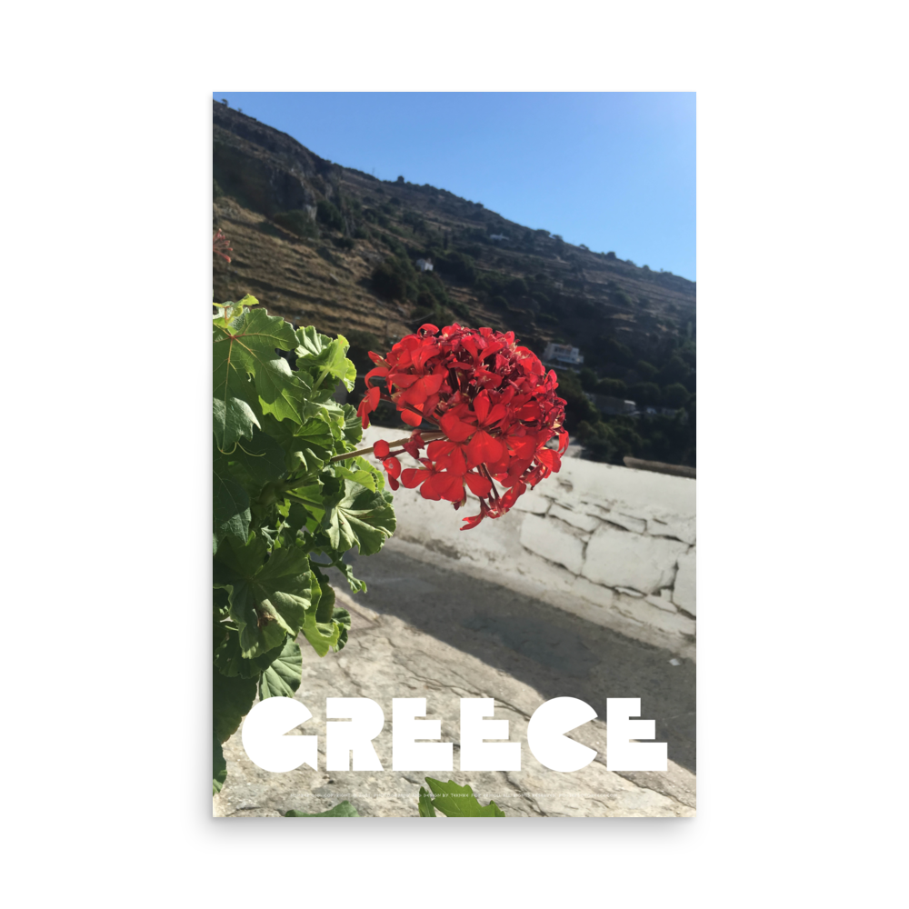 GREECE Retro Poster (Nº010)