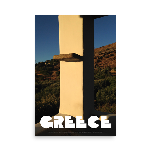GREECE Retro Poster (Nº011)