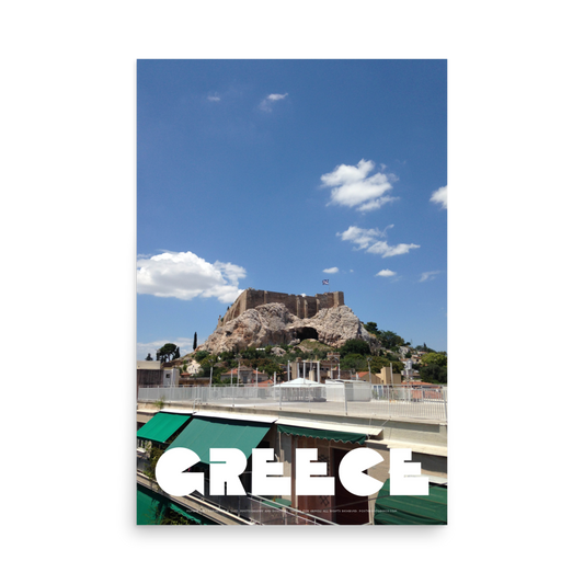 GREECE Retro Poster (Nº013)