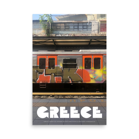 GREECE Retro Poster (Nº015)