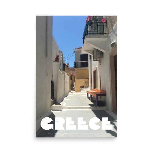 GREECE Retro Poster (Nº018)
