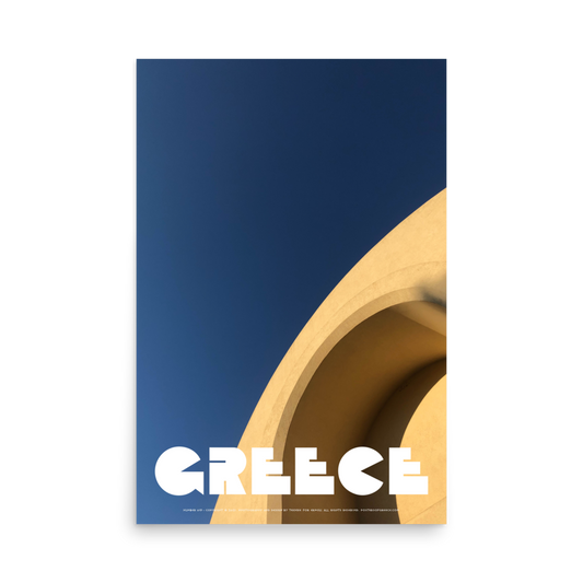 GREECE Retro Poster (Nº019)