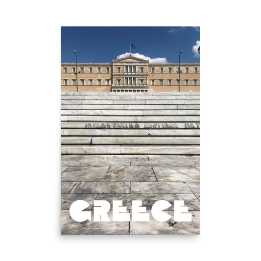 GREECE Retro Poster (Nº020)