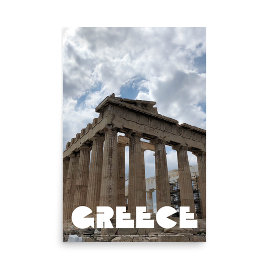 GREECE Retro Poster (Nº021)