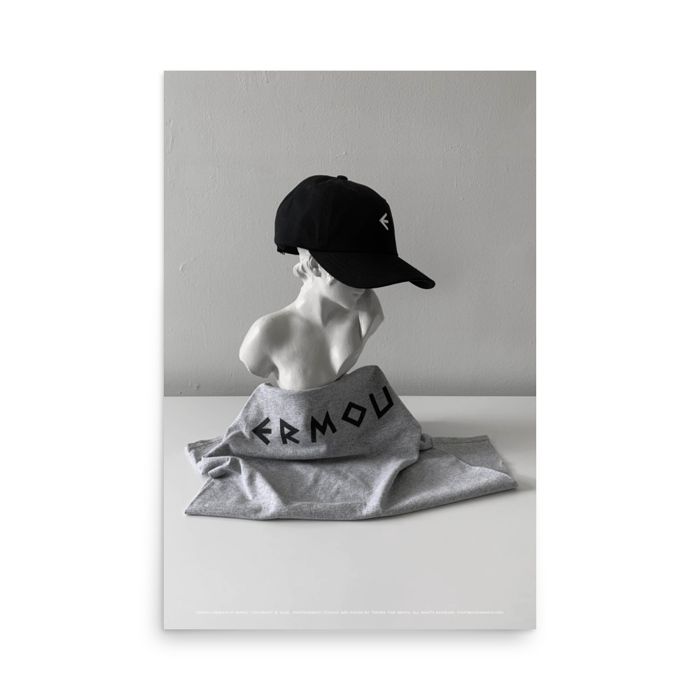 SAPPHO Wrapped in ERMOU Poster
