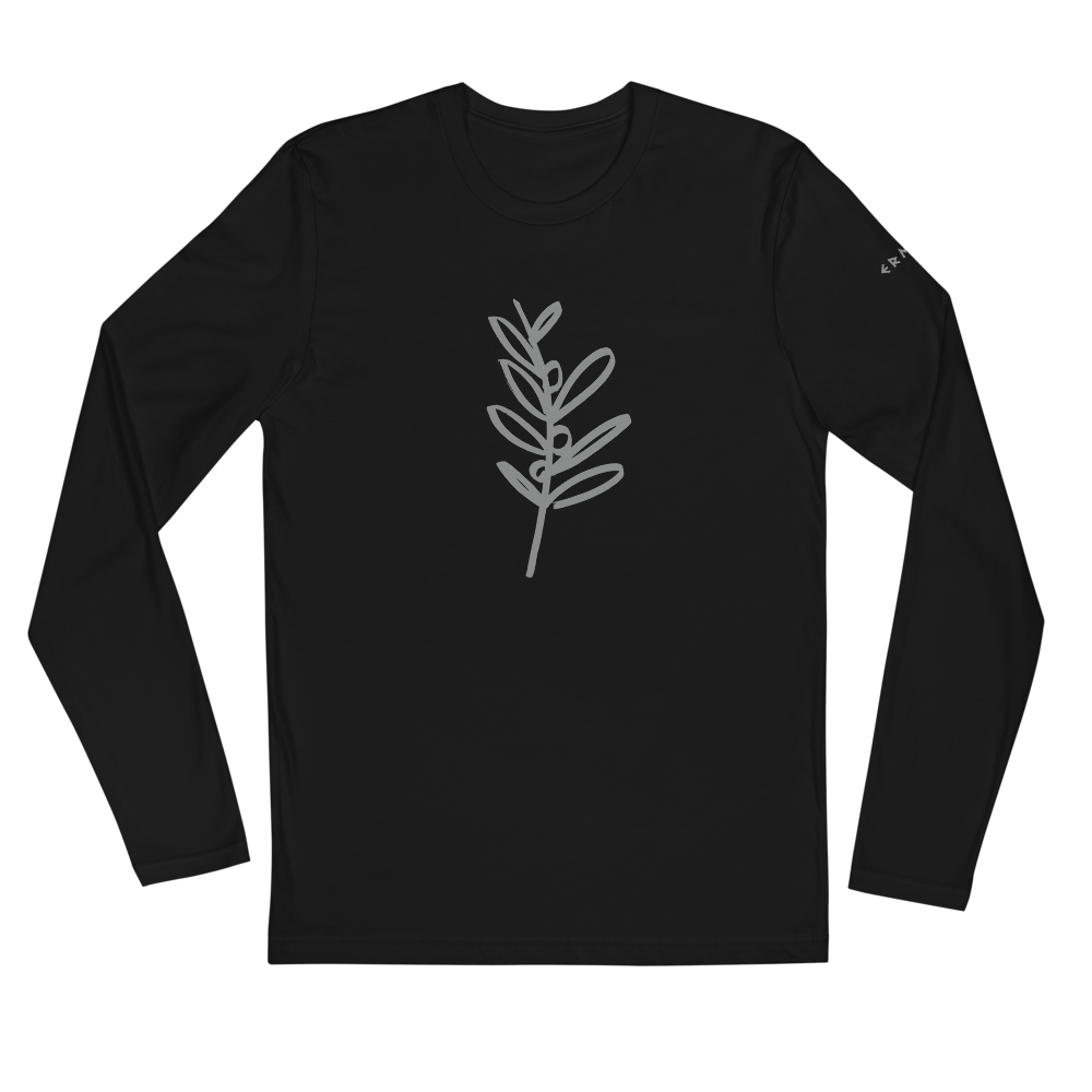 OLIVE BRANCH Dark Long Sleeve Tee