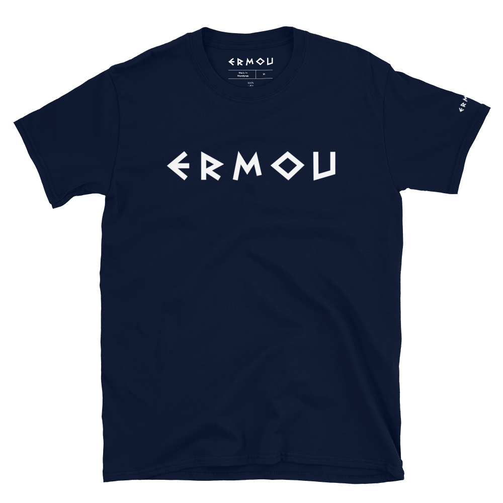 ERMOU Classic Logo Dark Tee