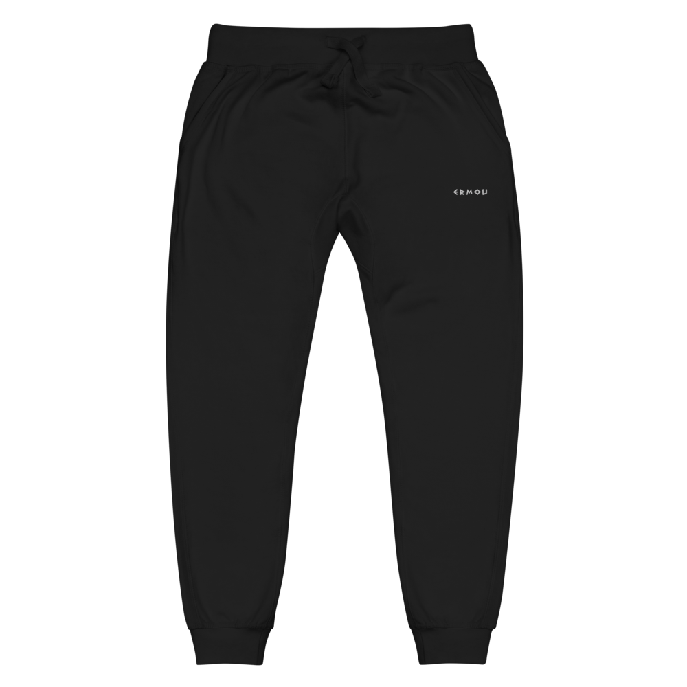ERMOU Dark Fleece Sweatpants