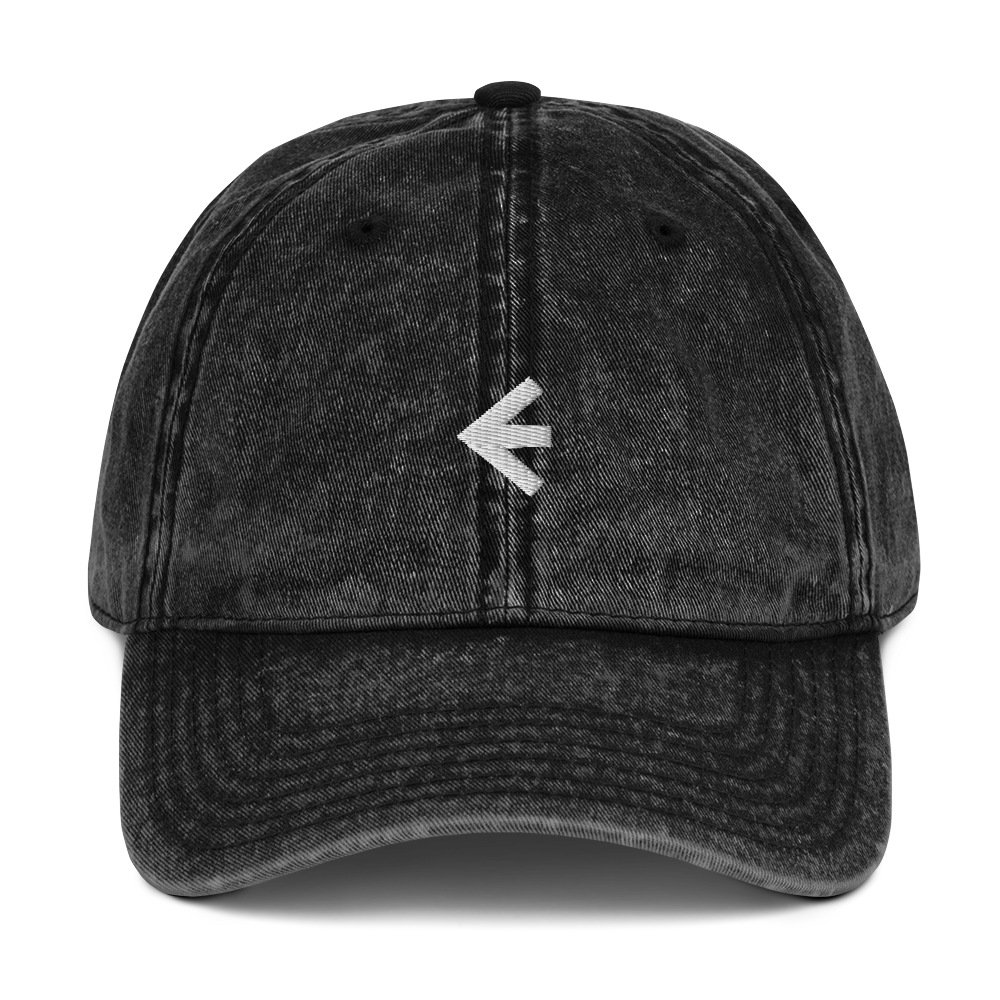 E Classic Vintage Dark Cap