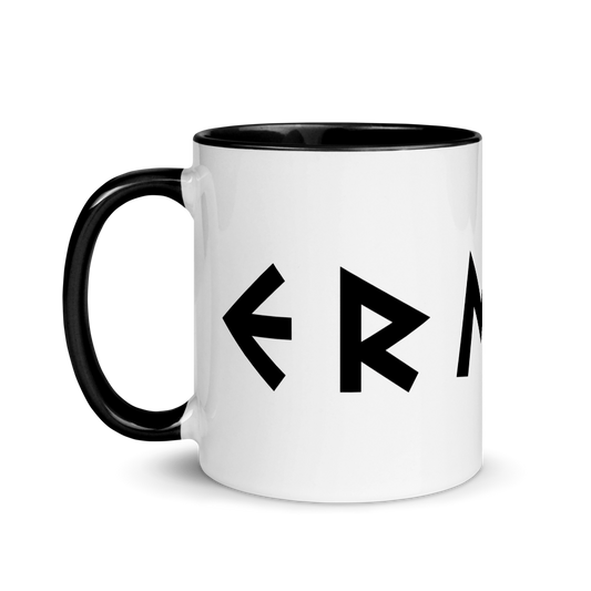 ERMOU Classic Logo Mug with Color Inside