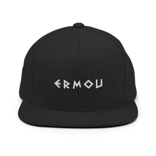 ERMOU Classic Logo Snapback Hat