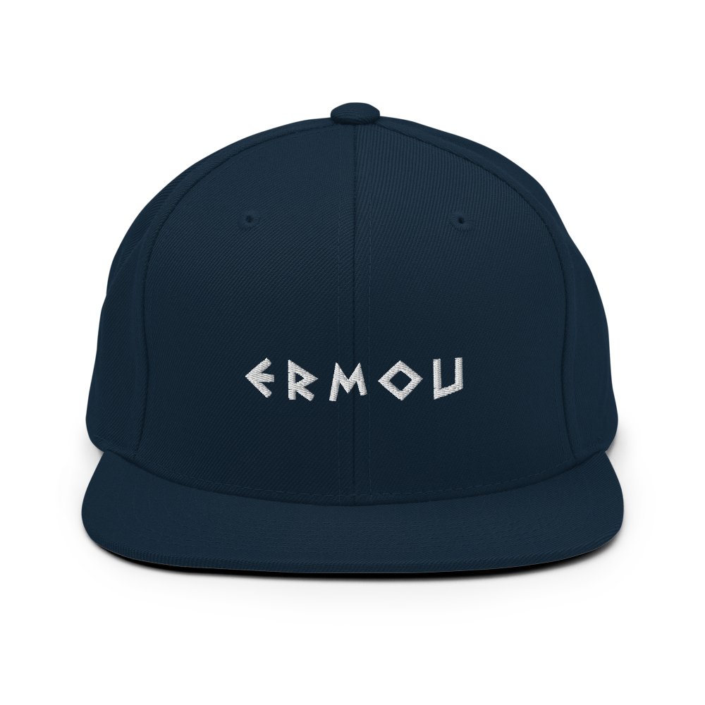 ERMOU Classic Logo Snapback Hat