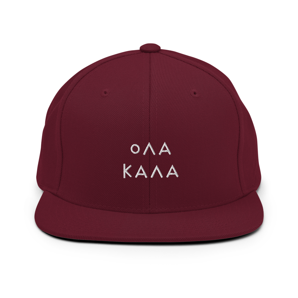 OLA KALA Snapback Hat