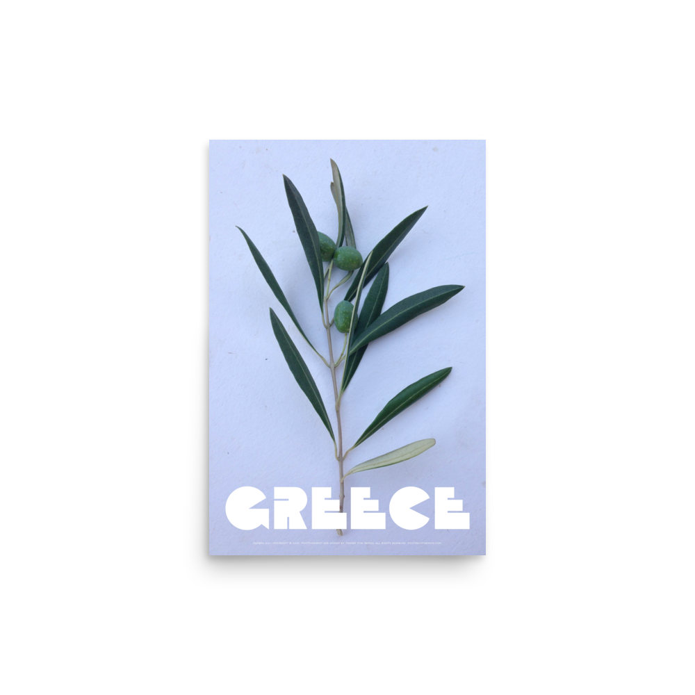 GREECE Retro Poster (Nº001)