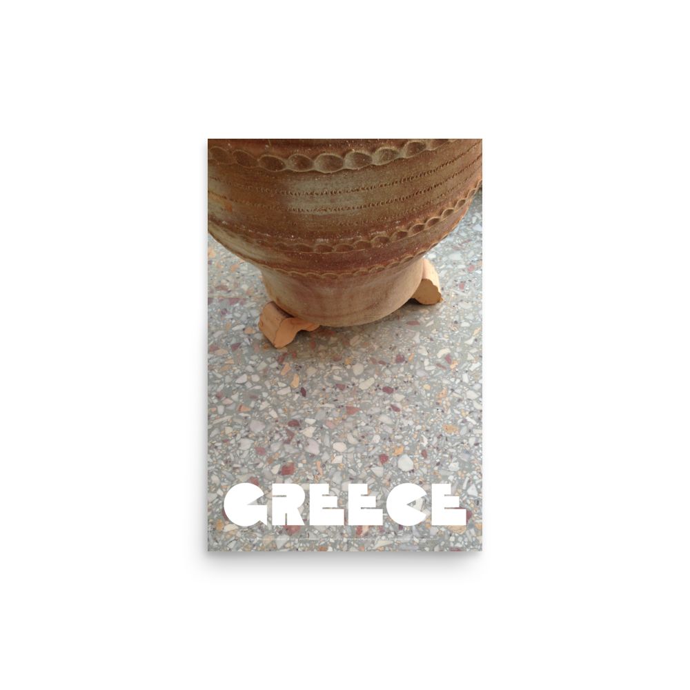 GREECE Retro Poster (Nº002)