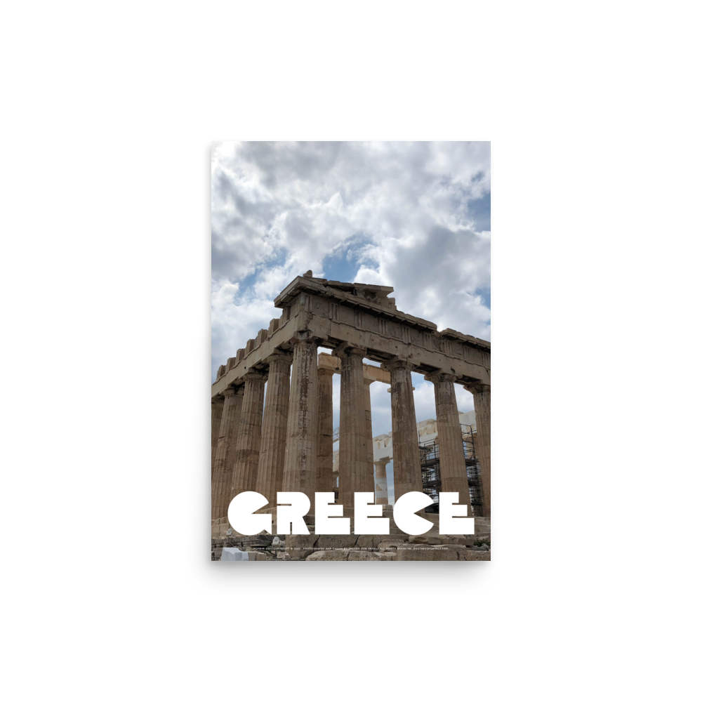 GREECE Retro Poster (Nº021)