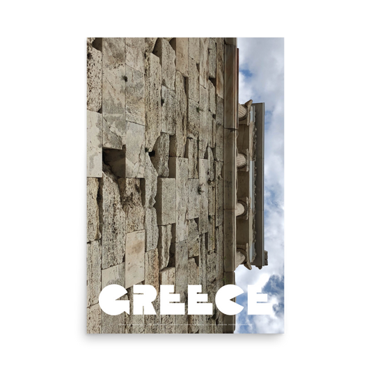 GREECE Retro Poster (Nº004)