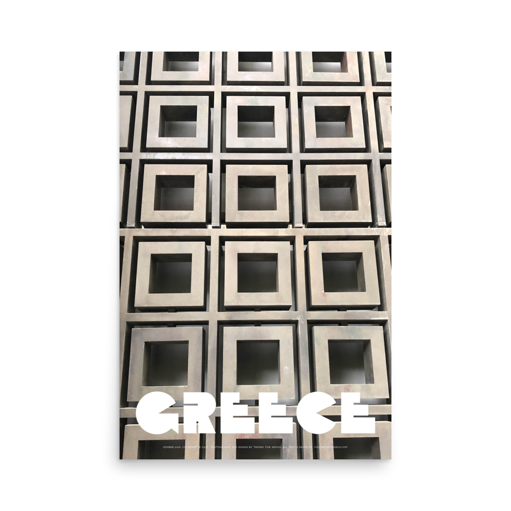 GREECE Retro Poster (Nº009)