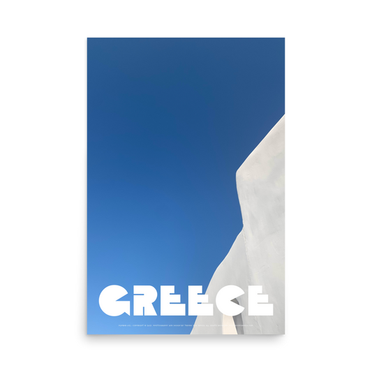 GREECE Retro Poster (Nº012)