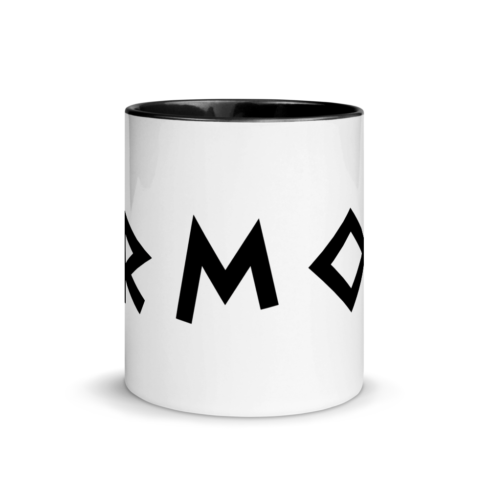 ERMOU Classic Logo Mug with Color Inside